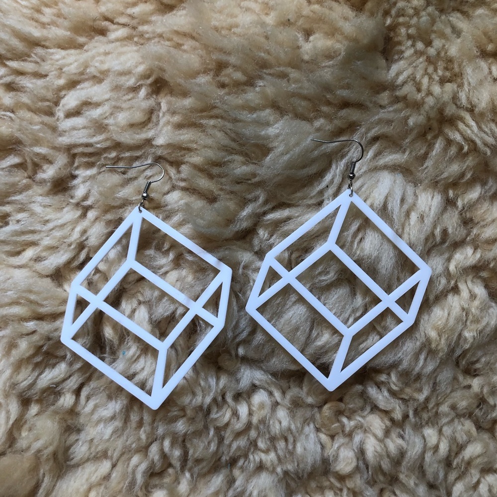 Cube Earrings